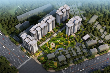 圣水花园一楼126平三室精装带车库87万可按揭